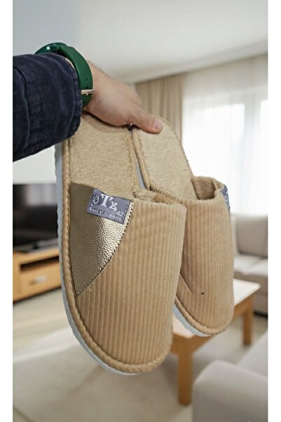 Slipcat Унісекс домашні капці з нековзною підошвою, тканина рибана, зручна модель, стильні та зручні домашні капці, напівшкіряні