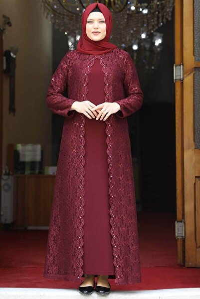 Modaviki Rochie Burgundy Daisy - ISR502