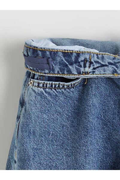 LC Waikiki Peak Yeni Sezon Barrel Fit Kız Çocuk Jean Pantolon