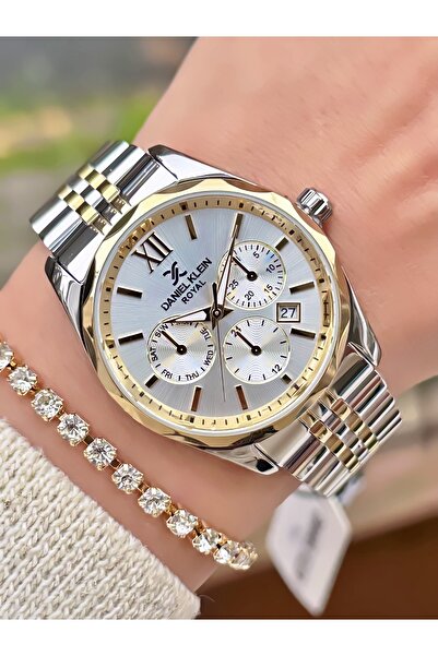 Daniel Klein New Season Women's Wristwatch with Stylish Design and Solid Jubilee Steel Band 2 Years Warranty