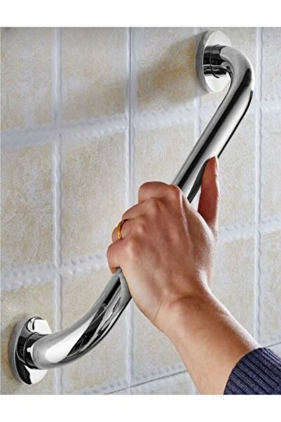 ZENVİVA Q25 PASLANMAZ PARLAK 50CM BOYUNDA ENGELLİ BEDENSEL ENGELLİ TUTUNMA BA...