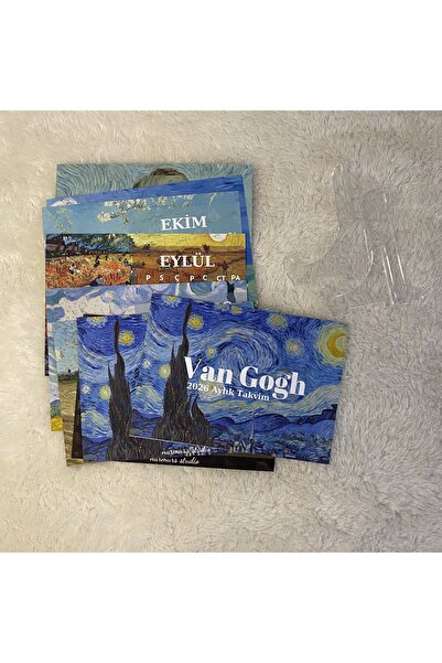 Nurmurs Van gogh 2026 Aylık Takvim Sanat Van gogh art