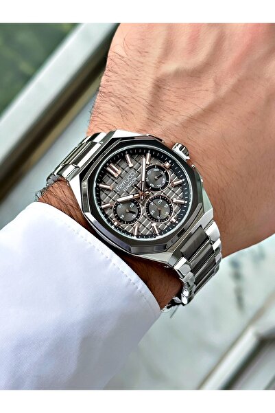 Ferrucci Function FCF.13605FM.05 Çelik Kordon Erkek Kol Saati