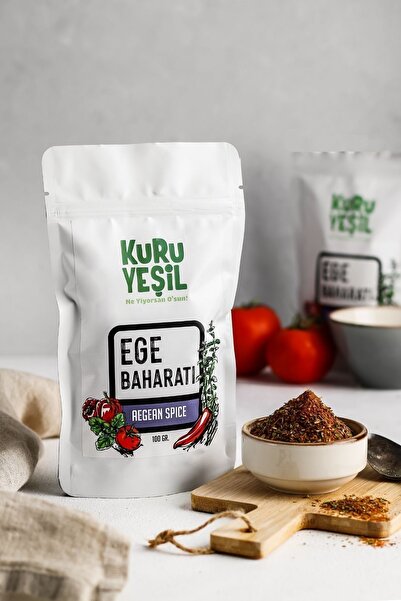 Kuru Yeşil Kahvaltılık Baharat – 100 Gr – Ege Baharatı – Sebze Çeşnisi – Çeşni
