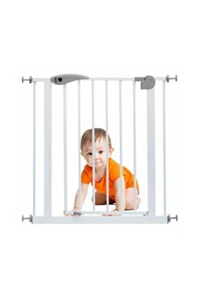 Wellgro Çocuk Güvenlik Kapısı Merdiven Korkuluğu 75-85 cm arası için uygun - Beyaz