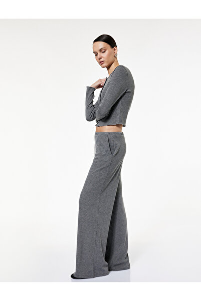 Koton Cepli Viskon Karışımlı Basic Pijama Altı