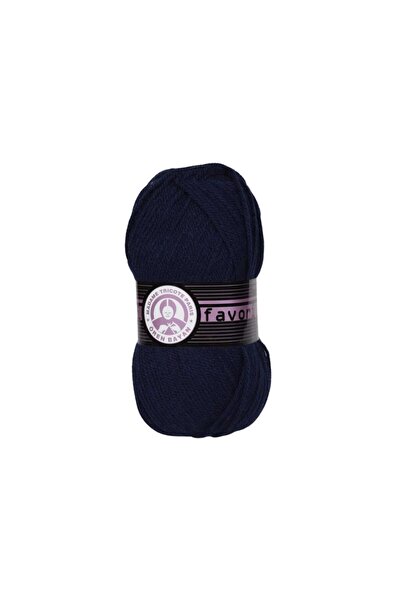 Ören Bayan خيط حياكة أورين المفضل - أزرق داكن - قطعة واحدة - ( رمز اللون: 019 )