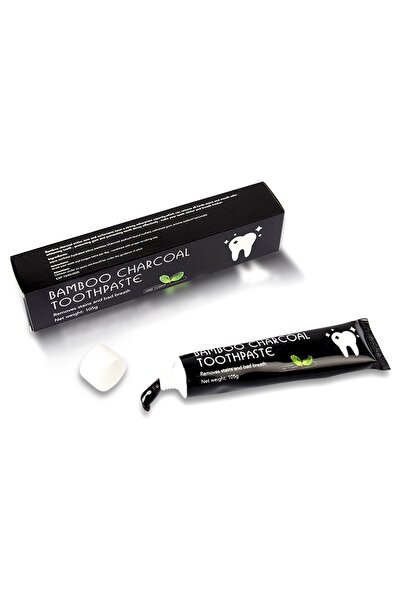 ivismile Set of 5 x Whitening and Detoxifying Toothpaste with Activated Bamboo Charcoal, 105g