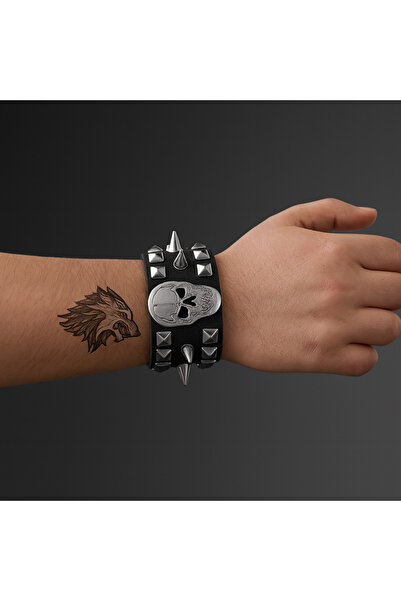 çelik belt vintega Wristbands