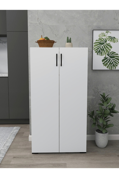 IRMAK DÜNYASI Irmak 2 Kapılı Çok Amaçlı Dolap Ayakkabılık Dolap 2 Kapaklı 4 G...