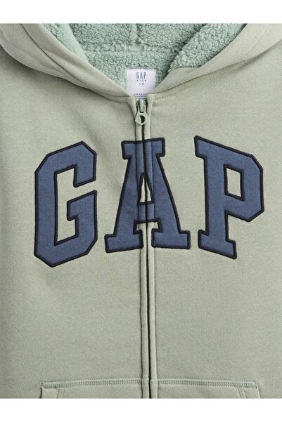 GAP Erkek ÇocukGap Logo Fermuarlı Sweatshirt