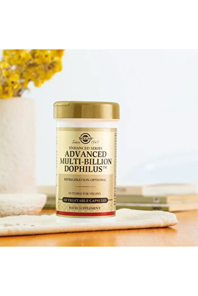 Solgar Advanced Multi-Billion Dophilus 60 Capsules - (Exp: 06/2026)