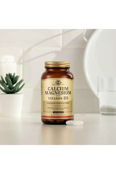 Solgar Calcium Magnesium Vitamin D3 150 Tablet -