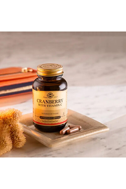 Solgar Cranberry with Vitamin C 60 Capsule