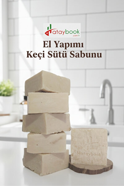 Hataybook Keçi Sütü Sabunu 6 Adet Doğal Peeling