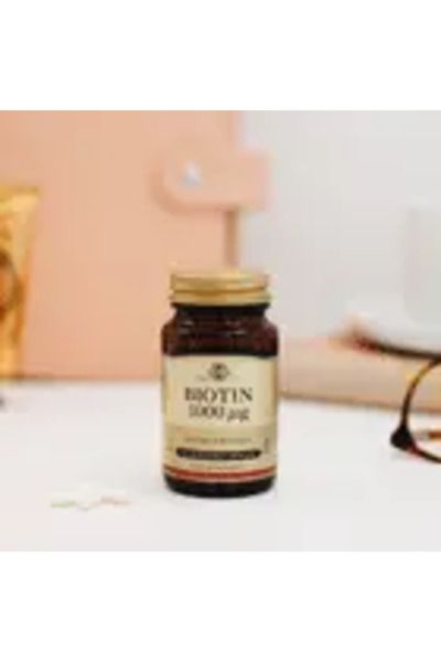 Solgar Biotin 1000 mcg 50 Kapsül -