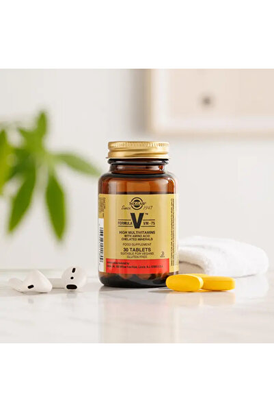 Solgar VM 75 Multivitamin 90 Tablet - (SKT: 09/2027)