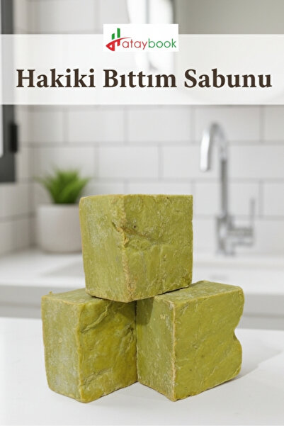 Hataybook سييرت 100% صابون بيتيم أصلي 3 قطع