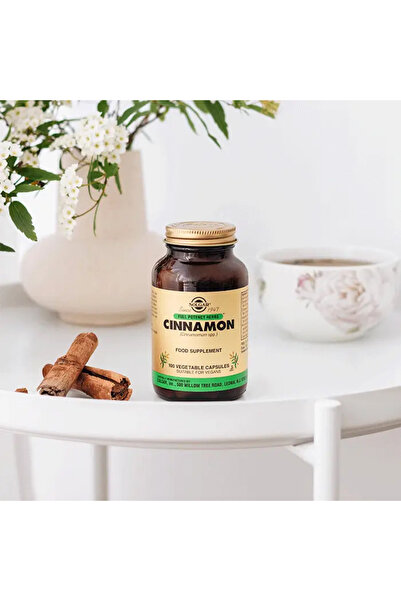 Solgar Cinnamon 100 Capsules - (Exp: 12/2026)