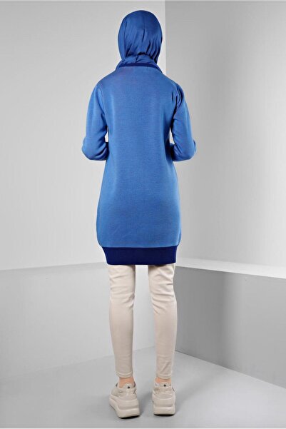 Alvina Çiçek Desenli Triko Tunik 43178