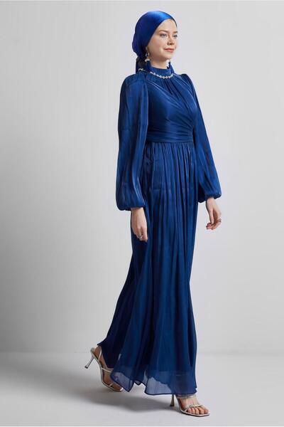 Alvina BAĞLAMA DETAYLI ABİYE ELBİSE 50505