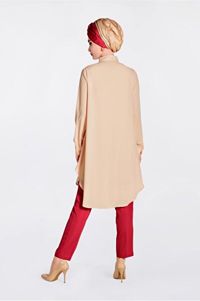 Alvina Wide Cut Hidden Button Tunic 4230