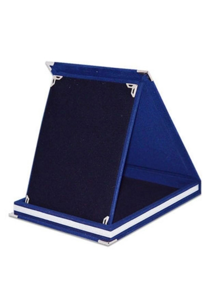 Özcan Tasarım Placă de catifea bleumarin - Placă goală fără metale