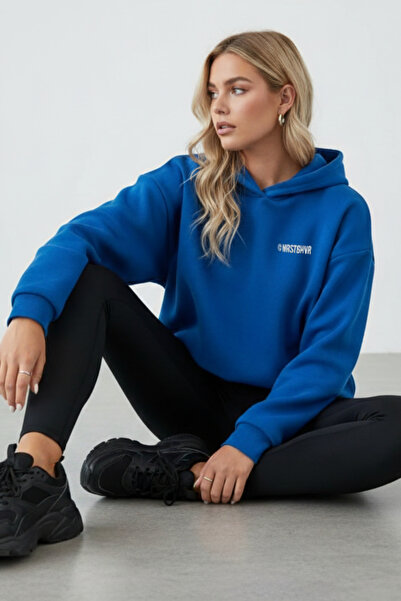 UNCİA OUTDOORS Μαύρο με τύπωμα Γυναικείο με κουκούλα