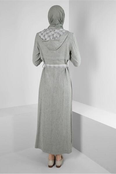 Alvina Παλτό με ζώνη με κουμπωτά στα πλαϊνά 10588