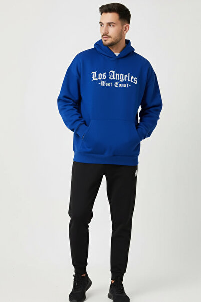 UNCİA OUTDOORS Λος Άντζελες εμπριμέ μπλουζάκι Unisex Oversize