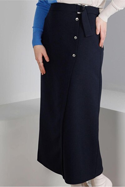 Alvina DÜĞME DETAYLI ETEK 60341