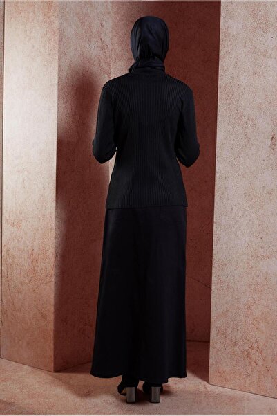 Alvina Knob Detailed Knitwear Sweater 45005