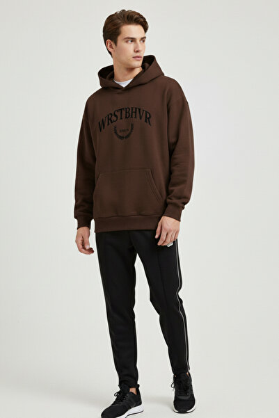 UNCİA OUTDOORS Unisex Oversize Hooded Printed