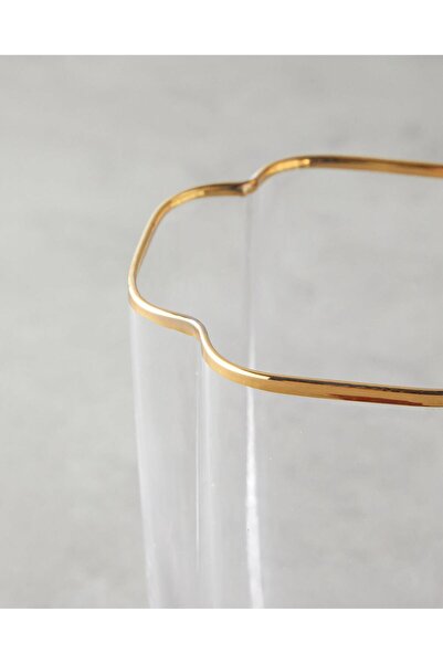 English Home Reina Glass 360 ml Transparent-Gold (4.08.2025)