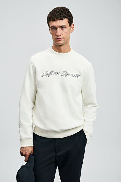 Lufian Hanorac pentru bărbați Loved Off-White