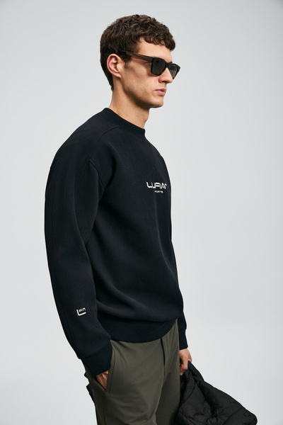 Lufian Dark Men's Sweatshirt Black