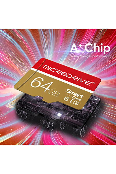 Choice بطاقة ذاكرة micro TF عالية السرعة من الفئة 10 بسعة 64 جيجابايت وبطاقة ذاكرة فلاش صغيرة للهواتف الذكية