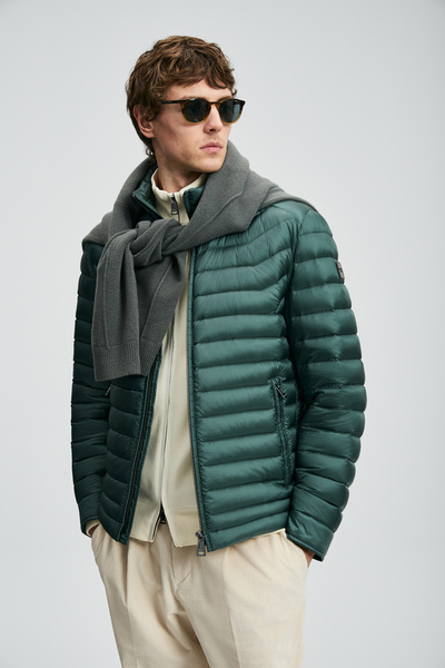 Lufian Andy Goose Feather Men's Coat Green