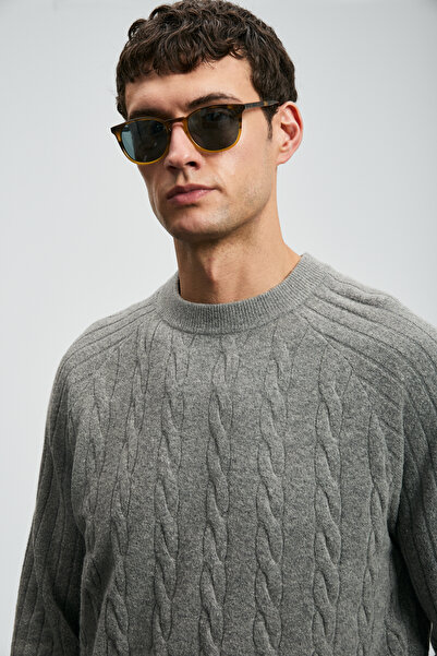 Lufian Vernes Men's Sweater Mink