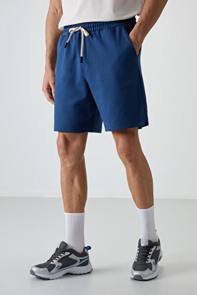 AIR JONES Parlament Pamuklu Kalın Yumuşak Dokulu Comfort Fit Basic Erkek Şort - 81274