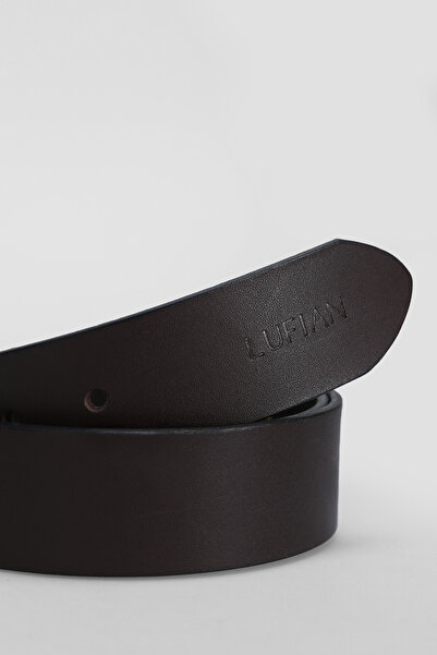 Lufian Καφέ Δερμάτινη Ζώνη - Jack Men