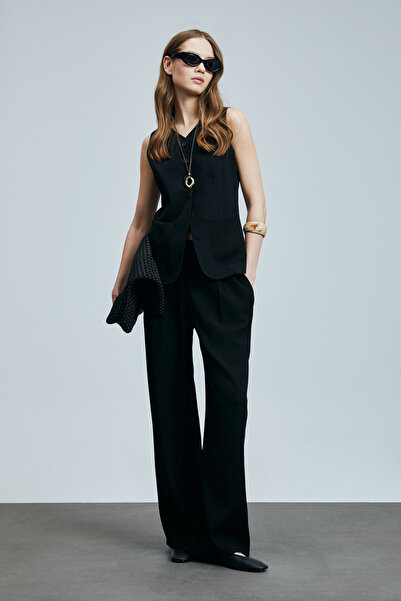 Lufian Γυναικείο γιλέκο Ruma μαύρο