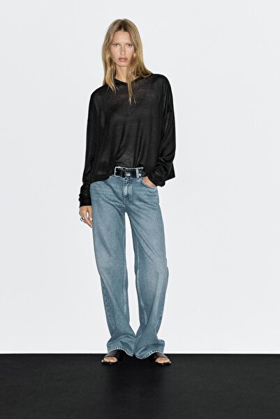 Massimo Dutti Bol kesim V yaka kazak