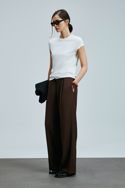 Lufian Γυναικείο T-Shirt Ann Κρεμ