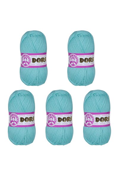 Ören Bayan خيط حياكة أورين دورا - أخضر مائي - عبوة من 5 قطع - (رمز اللون: 022)