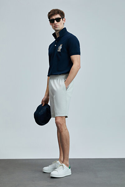 Lufian Best Smart Men's Polo T-Shirt Navy Blue