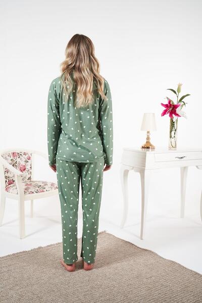 Relax Mode Kadın Süet Gömlek Pijama Takımı - 25334R