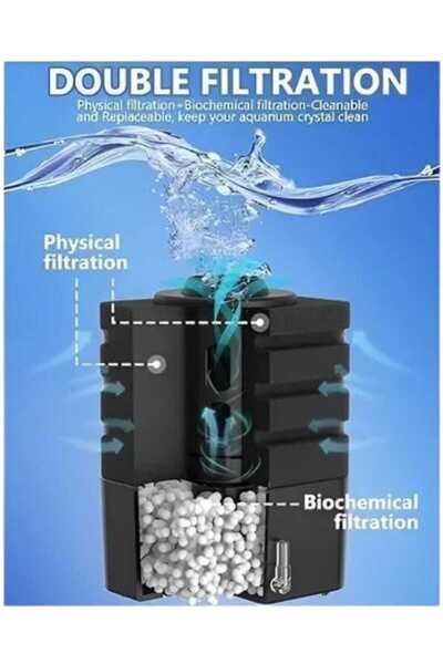 Sobo Sb-2602 Dikdörtgen Biyolojik Pipo Filtre Seramikli Pipo Filtre