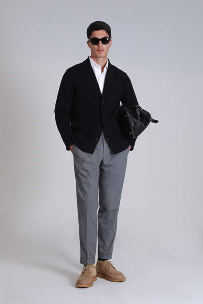 Lufian Shay Erkek Hırka Siyah