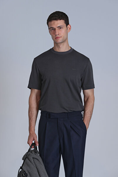 Lufian Men's Basic Khaki T-Shirt - Casa